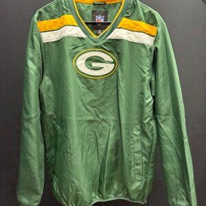 Green Bay Packers Windbreaker Pullover Jacket